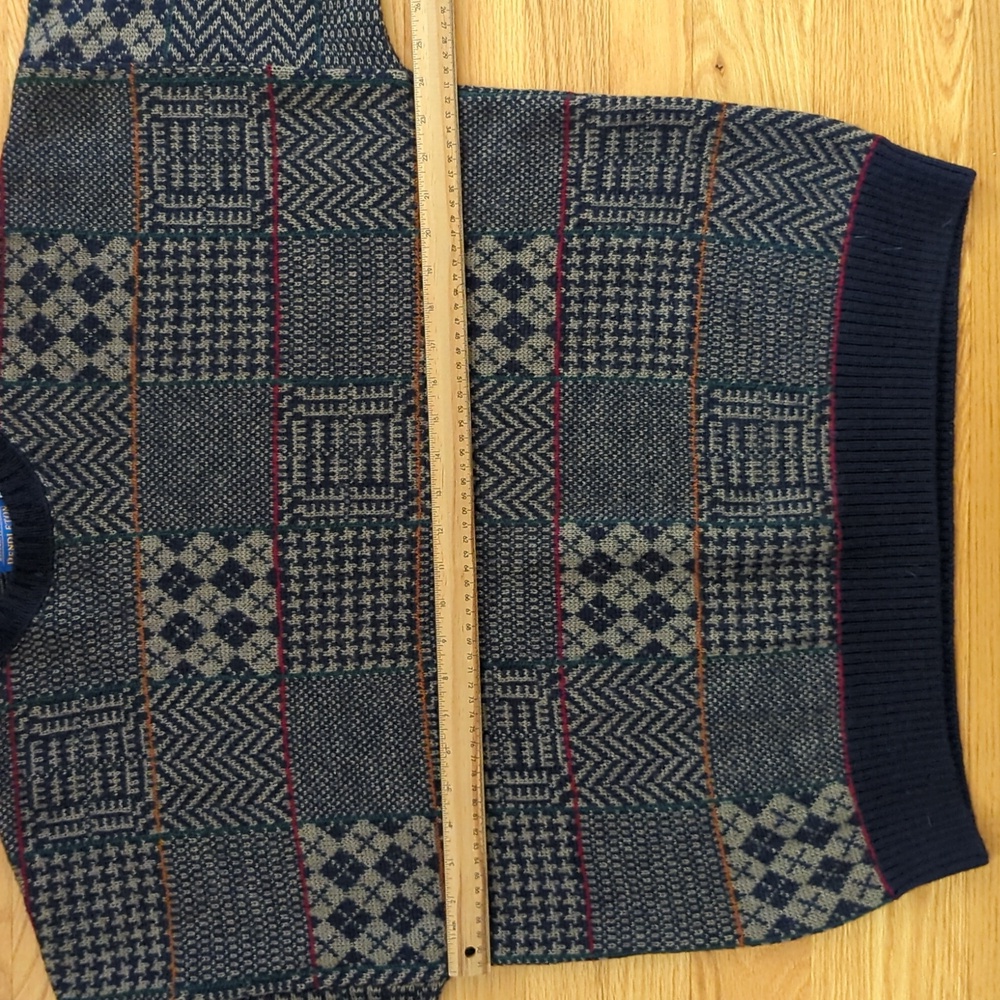 Pendleton Wool Patterned Crew Neck Sweater - image 6
